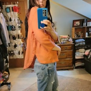 Old Navy Orange Blouse!